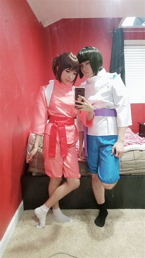 Spirited away cosplay | Spirited away cosplay, Couples cosplay, Cute couple halloween costumes