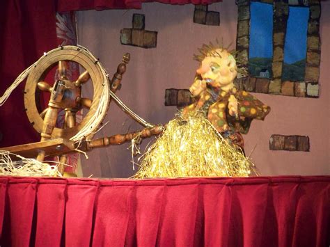 My Four Girls: Rumpelstiltskin puppet show