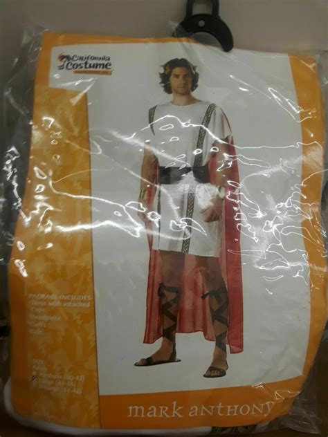 Mark Anthony Halloween Costume Adult Mens White Large… - Gem