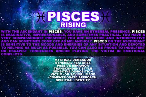 PISCES RISING (With images) | Pisces, Astrology rising sign, Astrology