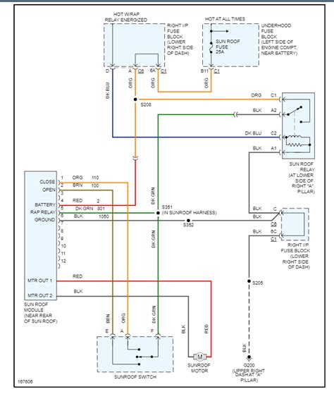 Sunroof Wiring Diagrams?: Replacing the Entire Sunroof Assembly ...