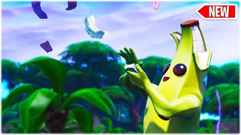 *NEW* PEELING OFF BANANA SKIN "PEELY" IS AWESOME!!! FORTNITE SEASON 8 - YouTube