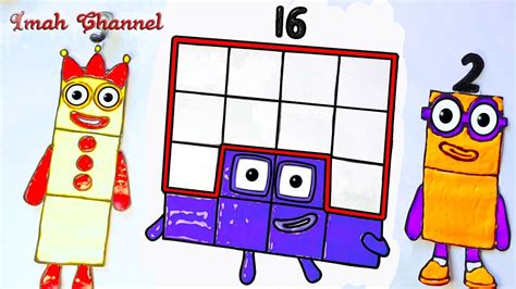 numberblocks 16 - Numberblocks 16 New episode original | Learn to Count - YouTube