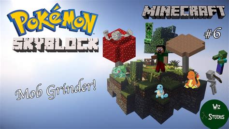 |Mob Grinder!| Minecraft: Skyblock - #6 - YouTube