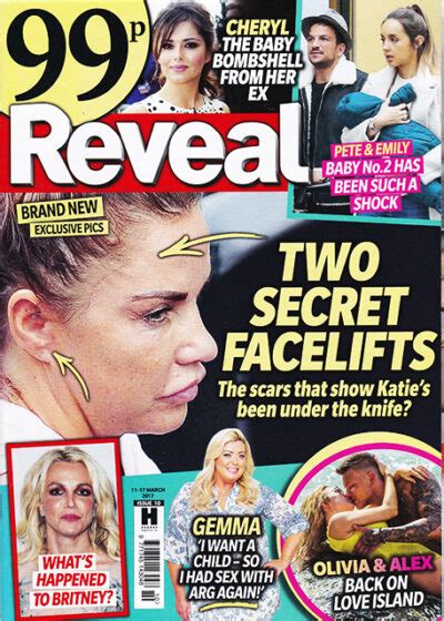 REVEAL Magazine Katie Price, Olivia Colman, The Kardashians (11-17 March 2017) - magazinemix.co.uk