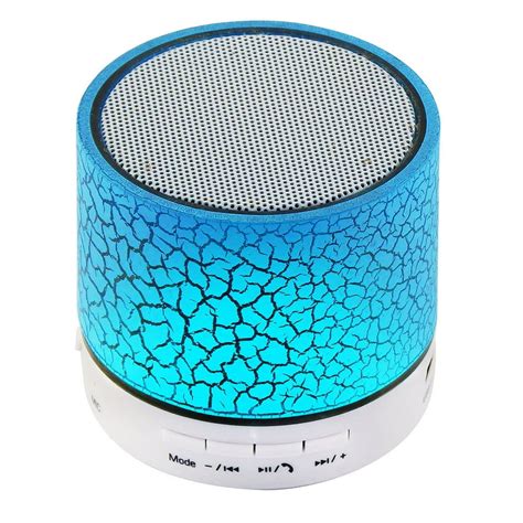 Portable Mini Bluetooth Speakers Wireless Hands Free LED Speaker With TF USB Sound Music For ...