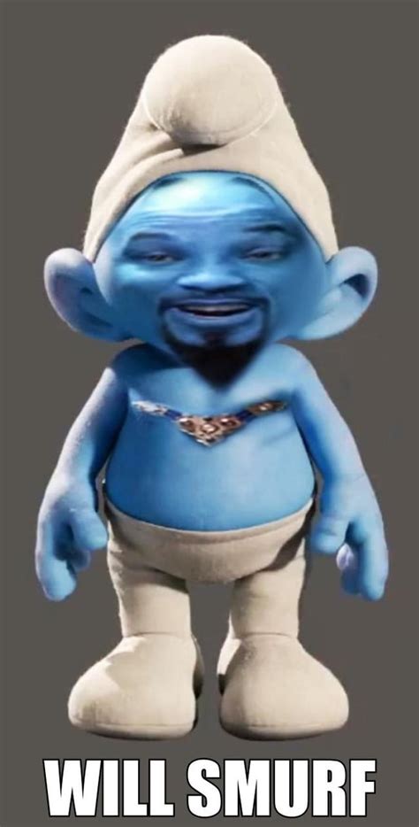 Will Will Smith smurf? Will Smith will smurf. : r/memes