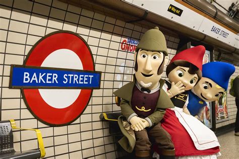 Sherlock Gnomes take over Baker Street tube | Campaign US