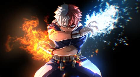 1200x2040 My Hero Academia 4k Cool Shoto Todoroki 1200x2040 Resolution Wallpaper, HD Anime 4K ...