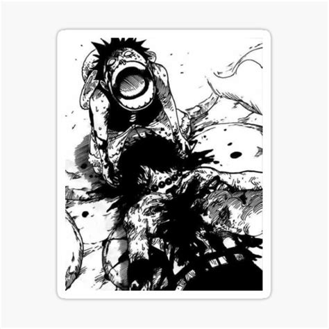 "Ace's Death Manga | One Piece" Sticker for Sale by bthanboffman | Redbubble