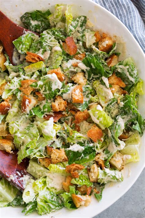 Caesar Salad with Homemade Caesar Salad Dressing - Cooking Classy