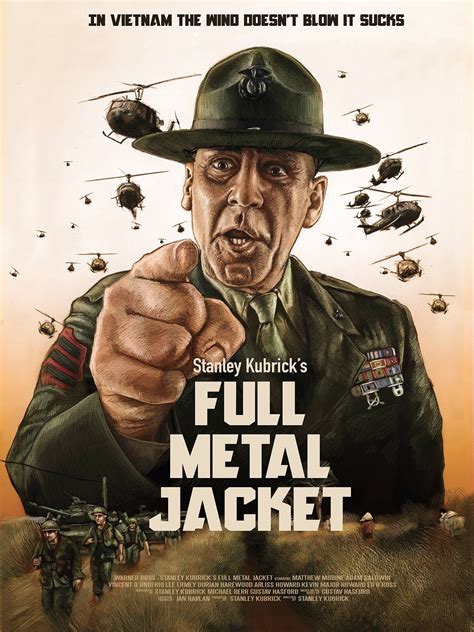 Full Metal Jacket | Movie posters, Best movie posters, Classic movie ...