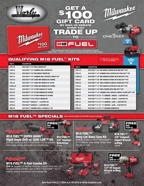 Trade Up to Milwaukee Tools | Worly Plumbing Supply Columbus Cincinnati Chillicothe Delaware