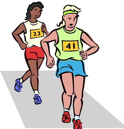 Running Race Clipart | Free download on ClipArtMag