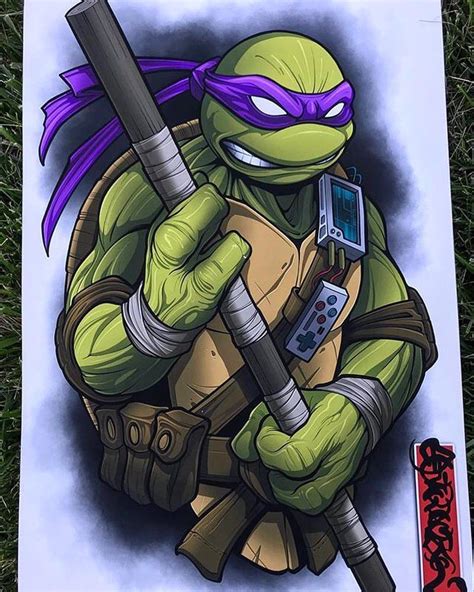 Insane Don!! By @battledamagedave 🔥🐢 🔥 #tmnt #ninjaturtles #turtles #teenagemutantninjaturtles ...