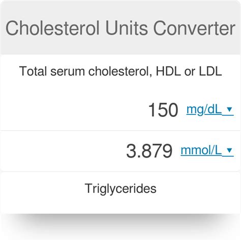 Blood Sugar Conversion Table Mmol L To Mg Dl - Infoupdate.org