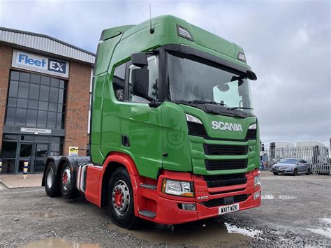 SCANIA R500 HIGHLINE NEW GENERATION 6X2 TRACTOR UNIT 2017 - WX17 WZK - Fleetex