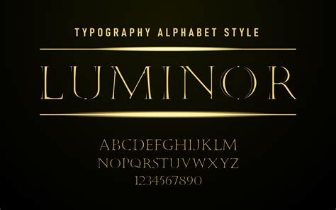 Luxury Font Vector Art, Icons, and Graphics for Free Download