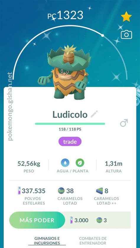 Shiny Ludicolo - Pokemon Go