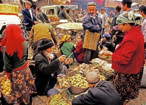 Kashgar bazaar Photograph by Dennis Cox - Fine Art America