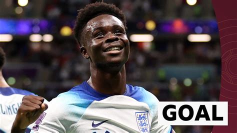 World Cup 2022: Bukayo Saka scores England's third goal against Senegal ...