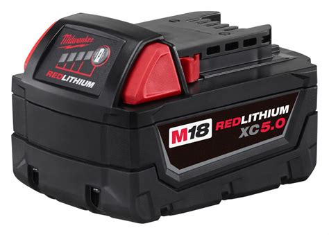 Milwaukee®, M18™ REDLITHIUM™, Battery - 35GJ99|48-11-1850 - Grainger