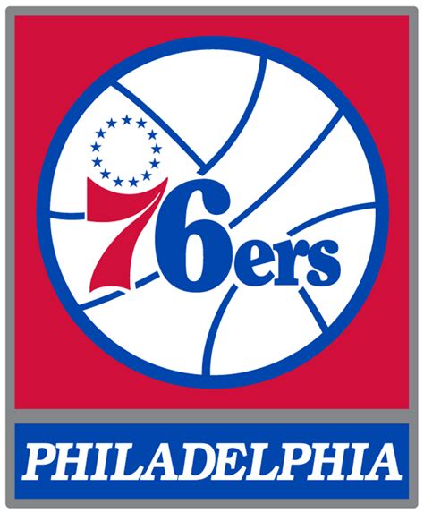 Philadelphia 76ers Logo - Primary Logo - National Basketball Association (NBA) - Chris Creamer's ...