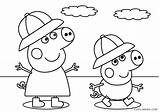 Printable Coloring Pages Of Peppa Pig sketch template