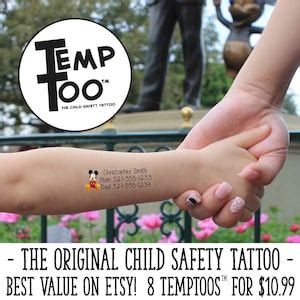 Temporary Tattoos - Etsy