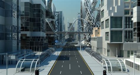 Sci-Fi City 3D Model | ubicaciondepersonas.cdmx.gob.mx