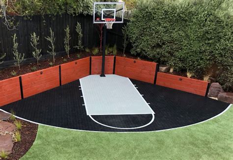 Backyard Basketball Court Design