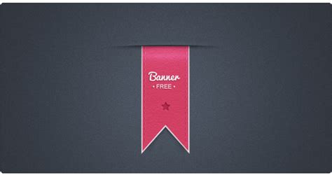 18 Photoshop Ribbon Banner Images - Ribbon Banner Template Photoshop ...