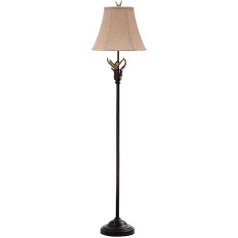 Safavieh Sundance 62-in Brown Floor Lamp in the Floor Lamps department at Lowes.com