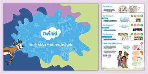 FREE! - Membership Guide South Africa | Twinkl Membership Options