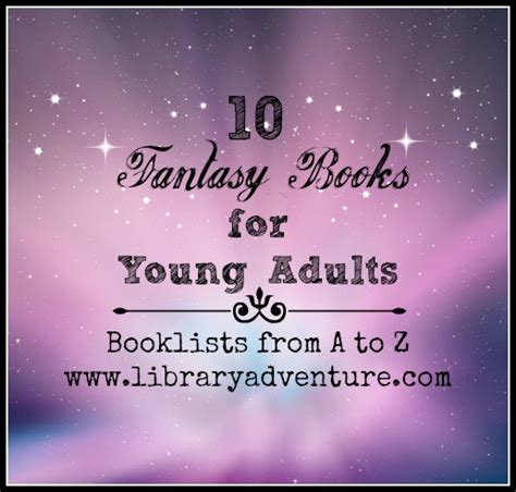 10 Fantasy Books for Young Adults