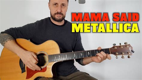 Metallica Mama Said Tutorial - YouTube