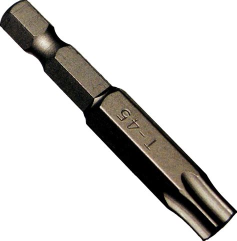 T45 Torx x 1/4"Hex Bit 50mm Long T&E Tools 30469