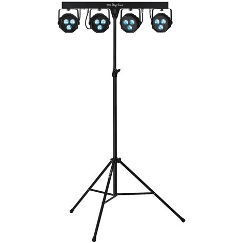 Compact Lightweight Mobile Stage 3w LED Lighting System