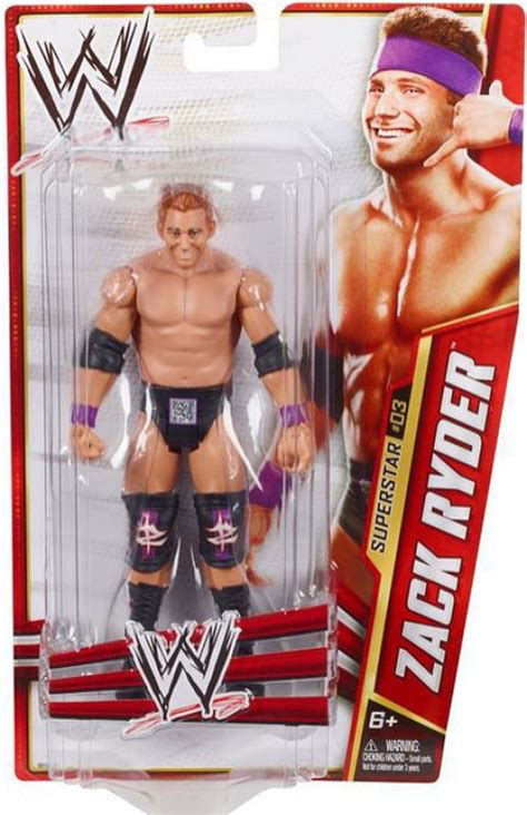 WWE Wrestling Series 24 Zack Ryder Action Figure 3 Mattel Toys - ToyWiz