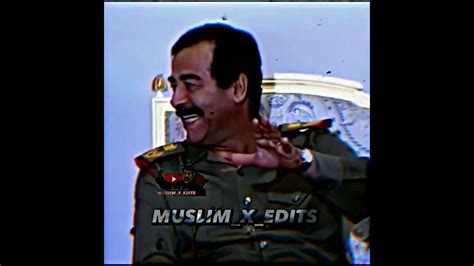 METAPHORSIS EDIT. SADDAM HUSSEIN x SIGMA - YouTube