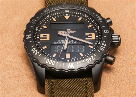 Breitling Chronospace Military Watch Hands-On | aBlogtoWatch