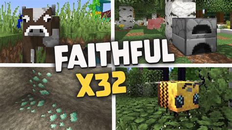 Faithful 32x32 | Texture Pack for Minecraft 1.18 | Bedrock & Java ...