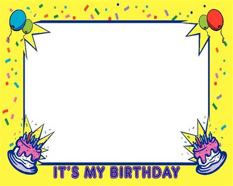 Birthday Frame Clip Art