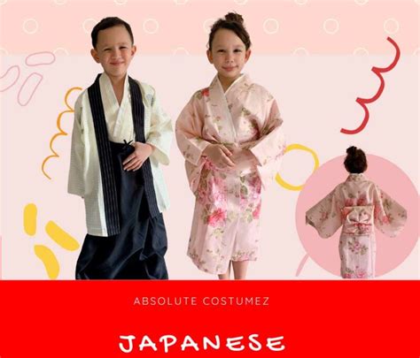 Japanese Traditional Kids Dress • Costume Shop Singapore