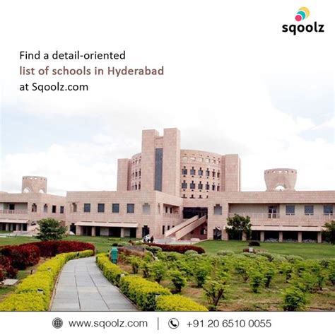 Find a detail-oriented list of schools in Hyderabad at Sqoolz.com Are you worried about finding ...