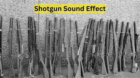 Shotgun Sound Effect | Weapons Sound Effects | Free Sound Effect - YouTube