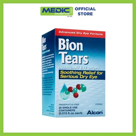 Alcon Bion Tears Lubricant Eye Drops Single-Use Containers | NTUC FairPrice