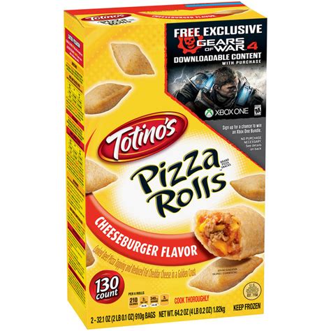 Totino's™ Cheeseburger Pizza Rolls™ 130 ct Box Reviews 2019