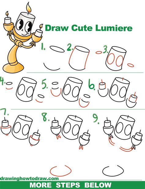 How To Draw Cute Stuff Step By Step at Drawing Tutorials