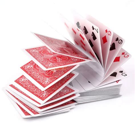 Electric Deck of Cards Prop Poker Acrobatics Waterfall Card props Paper ...